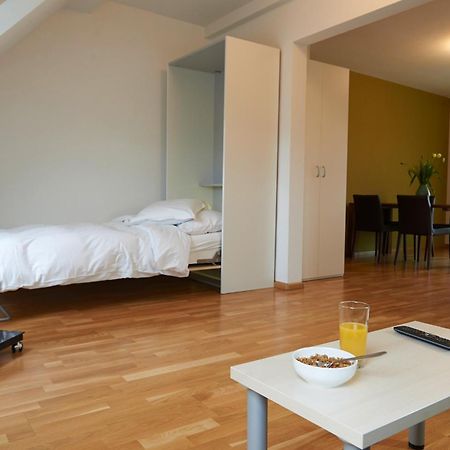 Residence Apartments By Hotel Du Commerce Basel Bagian luar foto