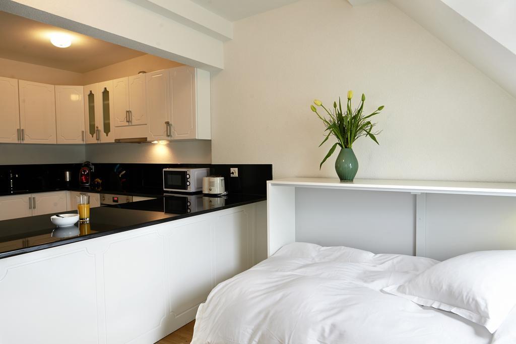 Residence Apartments By Hotel Du Commerce Basel Ruang foto