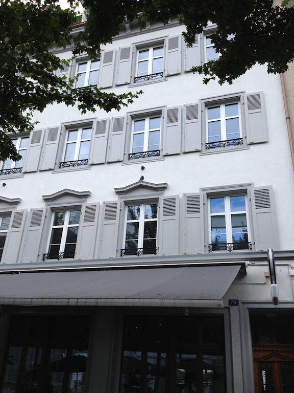 Residence Apartments By Hotel Du Commerce Basel Bagian luar foto
